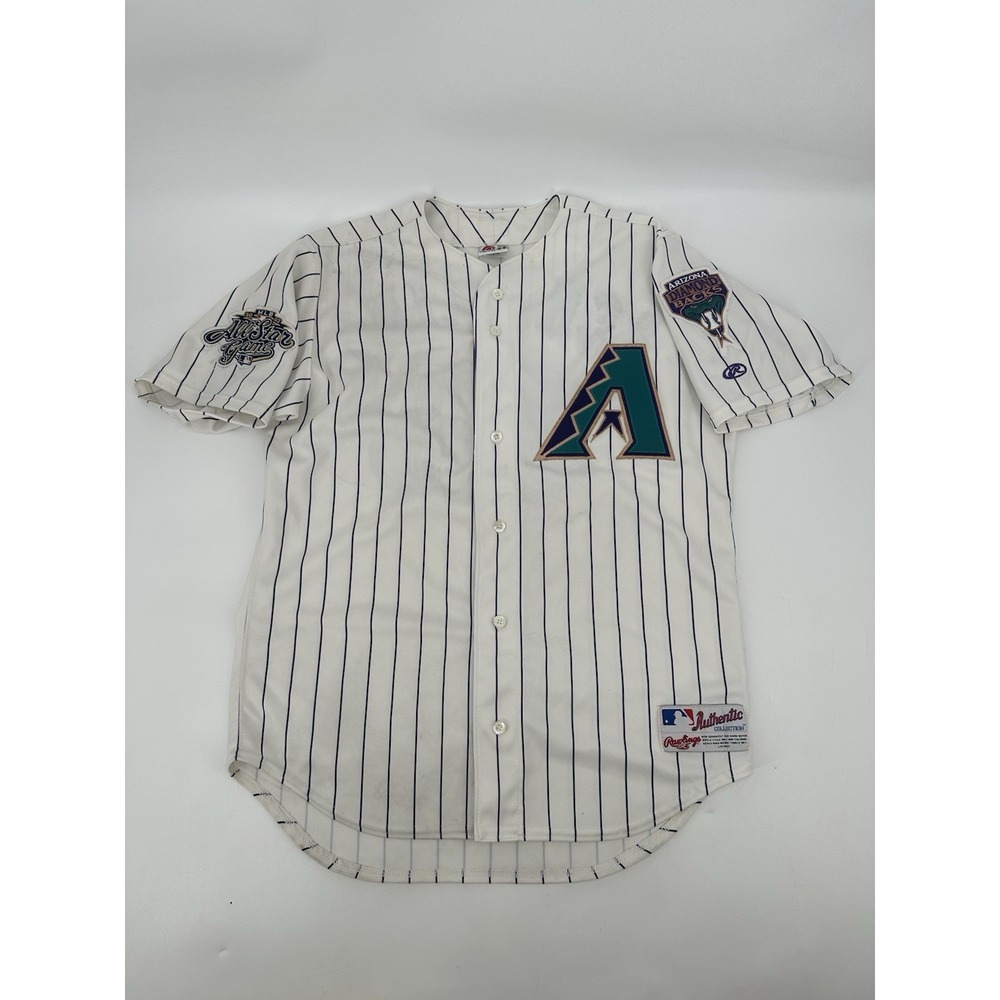 Vintage Rawling Arizona Diamond Backs Schilling #38 MLB Jersey Size 44